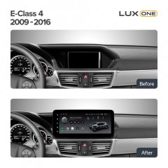 Переходная рамка Mercedes-Benz E-Class 4 W212 S207 A207 S212 C207 (NTG 4.0) (2009-2016) (12,3")