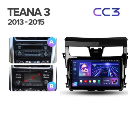 Штатная магнитола Teyes CC3 6/128 Nissan Teana J33 (2013-2015) Тип-B