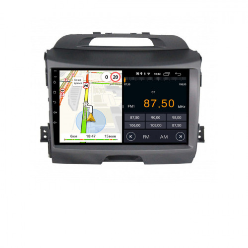 Штатная магнитола Parafar PF537U2K Kia Sportage 3 (2010-2016)