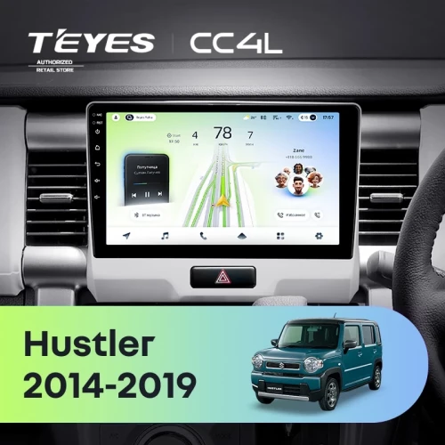 Штатная магнитола Teyes CC4L 6/64 Suzuki Hustler (2014-2019)