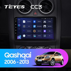 Штатная магнитола Teyes CC3 4/64 Nissan Qashqai 1 J10 (2006-2013) F2