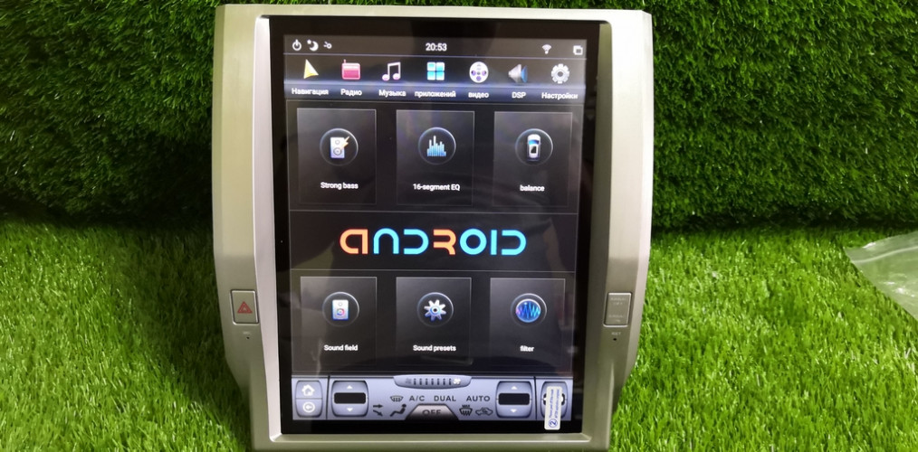 Штатная магнитола Tesla Carmedia ZF-1260-DSP Toyota Tundra II 2013+