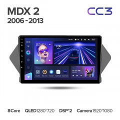 Штатная магнитола Teyes CC3 6/128 Acura MDX YD2 (2006-2013)