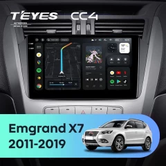 Штатная магнитола Teyes CC4 6/64 Geely Emgrand X7 1 GX7 EX7 (2011-2019)