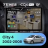 Штатная магнитола Teyes CC4 Pro 8/128 Honda City 4 (2002-2008) (13")