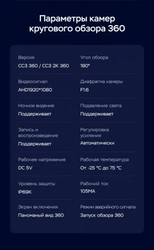 Штатная магнитола Teyes CC3 2K 360 6/128 Mazda Tribute (2000-2007)
