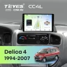 Штатная магнитола Teyes CC4L 6/64 Mitsubishi Delica 4 (1994-2007) Правый руль