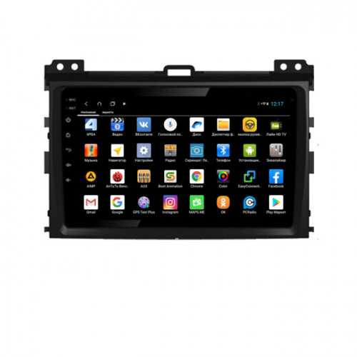 Штатная магнитола Parafar PF456XHD Toyota Land Cruiser Prado 120  2002-2009