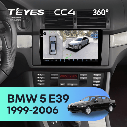 Штатная магнитола Teyes CC4 360 6/64 BMW 5 E39 (1999-2006)