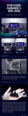 Штатная магнитола Teyes CC3 2K 4/64 Ford Ranger (2011-2016) F2