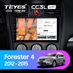 Штатная магнитола Teyes CC3L WiFi 2/32 Subaru Forester 4 SJ (2012-2015) Тип-B