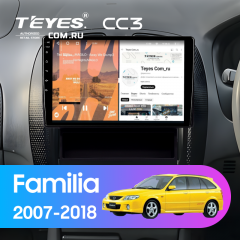 Штатная магнитола Teyes CC3 4/32 Mazda Familia (2007-2018) Правый руль