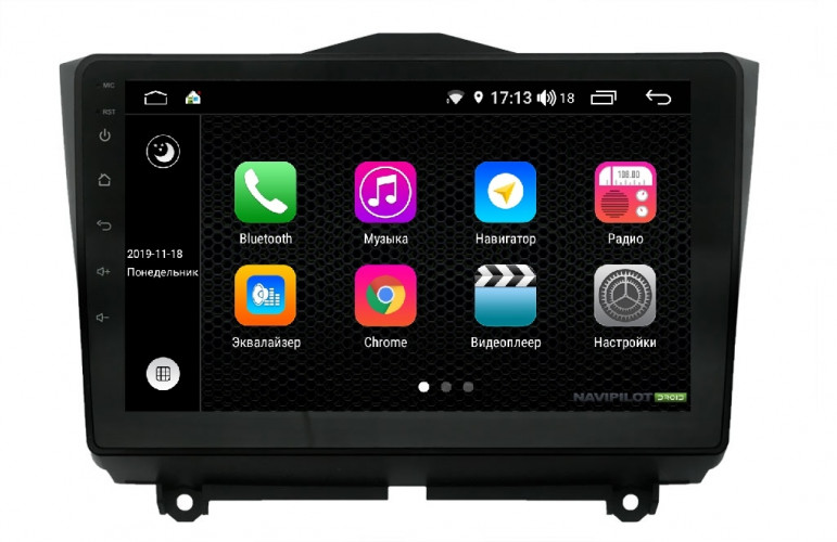 Штатная магнитола NaviPilot DROID9L 4G LADA Granta (2019+)