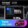 Штатная магнитола Teyes CC3 4/64 Toyota Tank (2016-2023) Правый руль