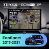 Штатная магнитола Teyes CC4 Pro 12/256 Ford EcoSport (2017-2021) (13")