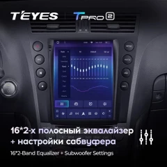Штатная магнитола Tesla style Teyes TPRO 2 6/128 Lexus GS300 S190 GS350 GS400 GS430 GS450h GS460 GS 300 III 3 350 400 430 450h 460 (2004-2011)