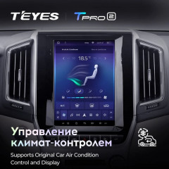 Штатная магнитола Tesla style Teyes TPRO 2 4/64 Toyota Land Cruiser 200 (2015-2020)