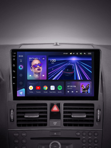 Штатная магнитола Teyes CC3 4/64 Mercedes-Benz C-Class 3 W204 S204 (2006-2011)