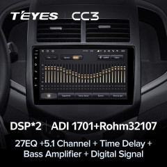 Штатная магнитола Teyes CC3 4/32 Chevrolet Aveo 2 (2011-2015)