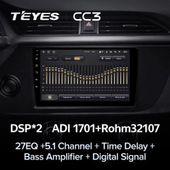 Штатная магнитола Teyes CC3 6/128 Kia Rio 4 IV FB (2020-2022)