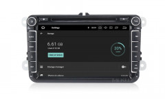 Штатная магнитола Carmedia MKD-8019-P30-8 Volkswagen Passat (2005-2014)