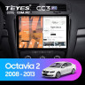 Штатная магнитола Teyes CC3 2K 4/64 Skoda Octavia 2 A5 (2008-2013) (13")