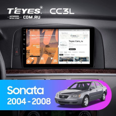 Штатная магнитола Teyes CC3L 4/32 Hyundai Sonata NF (2004-2008)