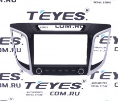 Переходная рамка Hyundai Creta 1 (2015-2019) (с кнопками) (без штатной камеры) (8 pin) (9")