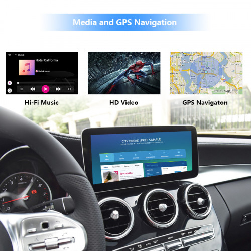 Мультимедийный блок Carmedia AS-CP14 BMW 2020+ C Интерфейсом Carplay