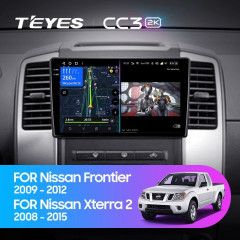Штатная магнитола Teyes CC3 2K 6/128 Nissan Xterra 2 N50 (2008-2015)