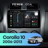 Штатная магнитола Teyes CC4 6/64 Toyota Corolla 10 E140 E150 (2006-2013) Тип-B
