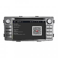 Штатная магнитола Carmedia KD-6230-P30 Toyota Hilux 2011-2015