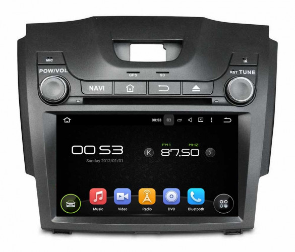 Штатная магнитола Carmedia KD-8060-P5 Chevrolet Colorado (2012-2015)