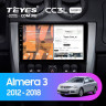 Штатная магнитола Teyes CC3L WiFi 2/32 Nissan Almera 3 G15 (2012-2018) F1