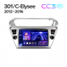 Штатная магнитола Teyes CC3 2K 360 6/128 Citroen C-Elysee (2012-2016) F1
