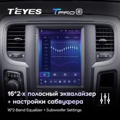 Штатная магнитола Tesla style Teyes TPRO 2 6/128 Dodge Ram 4 IV DJ DS (2013-2019) Тип-B