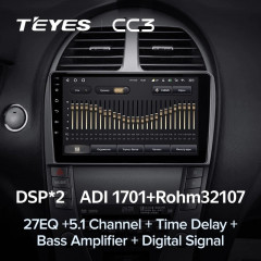 Штатная магнитола Teyes CC3 4/64 Lexus ES350 5 V XV40 (2006-2012) Тип-С