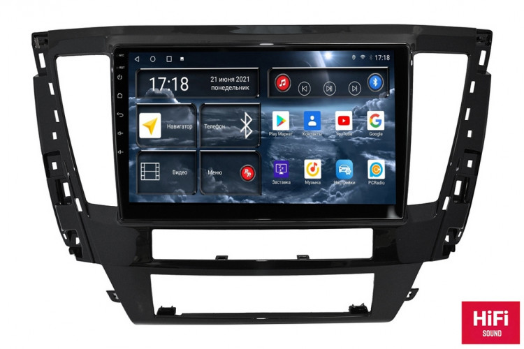 Штатная магнитола Redpower 75426 Mitsubishi Pajero Sport (2021-н.в.)