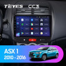 Штатная магнитола Teyes CC3 6/128 Mitsubishi ASX 1 (2010-2016) Тип-A