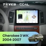 Штатная магнитола Teyes CC4L 6/64 Jeep Grand Cherokee 3 WK (2004-2007) F2