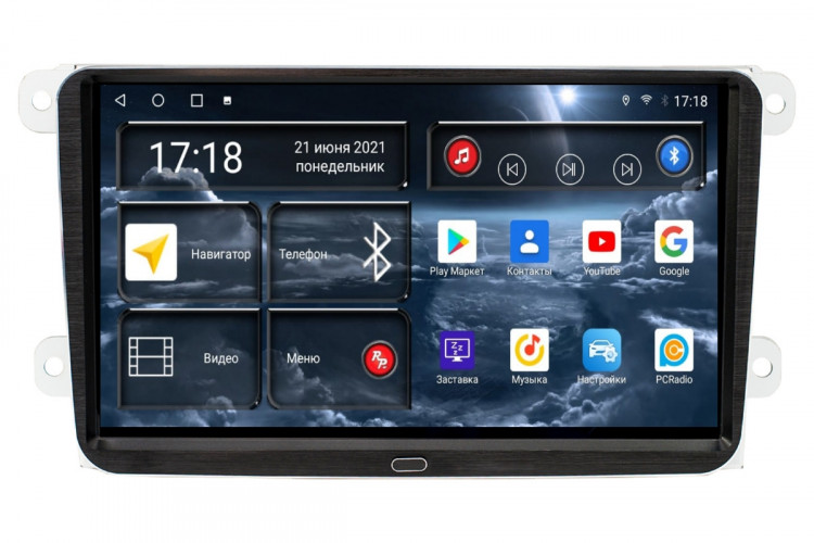 Штатная магнитола Redpower 71004 Volkswagen Universal (9 Дюймов)