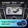 Штатная магнитола Teyes CC4 360 6/64 Ford Escape 3 (2012-2019) Тип-B