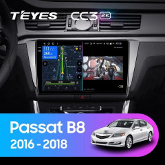 Штатная магнитола Teyes CC3 2K 360 6/128 Volkswagen Passat B8 (2014-2020)