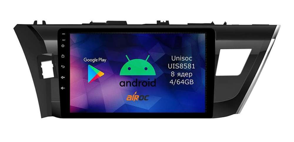 Штатная магнитола Airoc RM-1103 Toyota Corolla e160