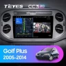Штатная магнитола Teyes CC3 2K 4/64 Volkswagen Golf Plus (2005-2014) (серая) F2