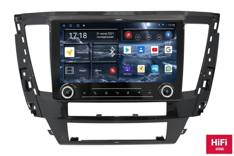 Штатная магнитола Redpower K75426 Mitsubishi Pajero Sport (2021-н.в.)