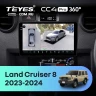 Штатная магнитола Teyes CC4 Pro 360 12/256 Toyota Land Cruiser 8 J70 70 (2023-2024)