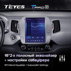 Штатная магнитола Tesla style Teyes TPRO 2 4/64 Kia Sportage 3 SL (2010-2016) Тип-AВ