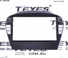 Переходная рамка Hyundai IX35 (2009-2015) (с кнопками) (AB - без штатного усилителя) (9")