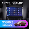Штатная магнитола Teyes CC3L WiFi 2/32 Lexus GS300 2 S160 (1997-2004) Тип-A